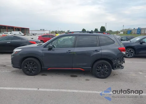 2021 Subaru Forester Sport from USA, damaged, VIN JF2SKALC2MH442138